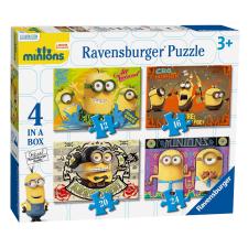 4 in a Box Minions Jigsaw Puzzles